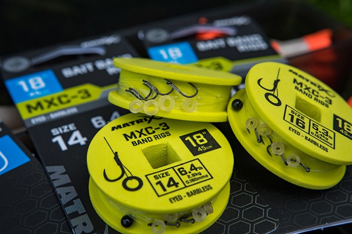 8kom - Gotovi Predvez Matrix MXC-3 18” Bait Band Rigs