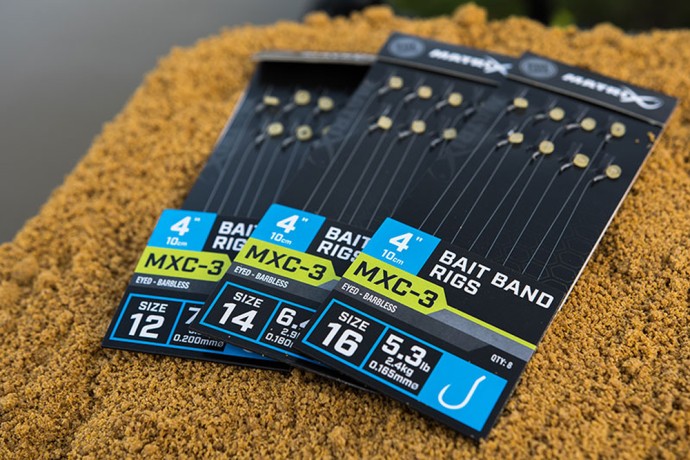 8kom - Gotovi Predvez Matrix MXC-3 Bait Band Pole Rigs Barbless