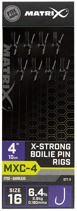 8kom - Gotovi Predvez Matrix MXC-4 4” Boilie Pin Rigs