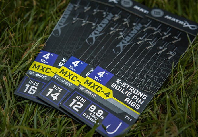 8kom - Gotovi Predvez Matrix MXC-4 4” Boilie Pin Rigs