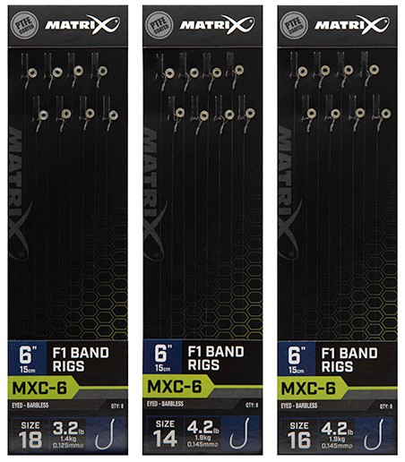 8kom - Gotovi Predvez Matrix MXC-6 6” F1 Bands