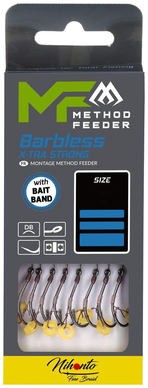 8kom - Gotovi Predvez Mikado Method Feeder 10cm