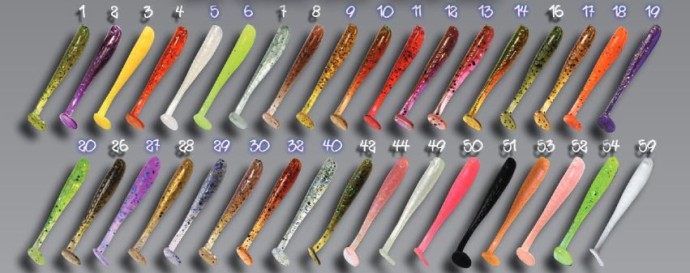 8kom - Gumeni Mamac Crazy Fish Nano Minnow 4cm