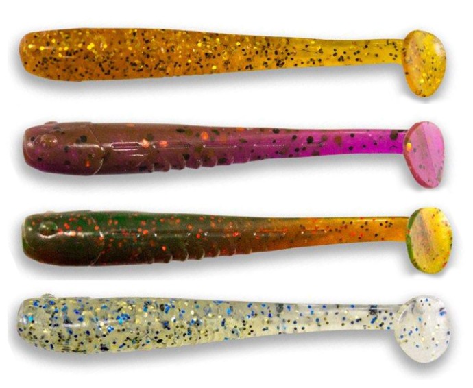 8kom - Gumeni Mamac Crazy Fish Nano Minnow 5,5cm