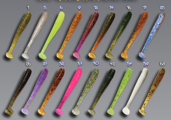 8kom - Gumeni Mamac Crazy Fish Nano Minnow 5,5cm