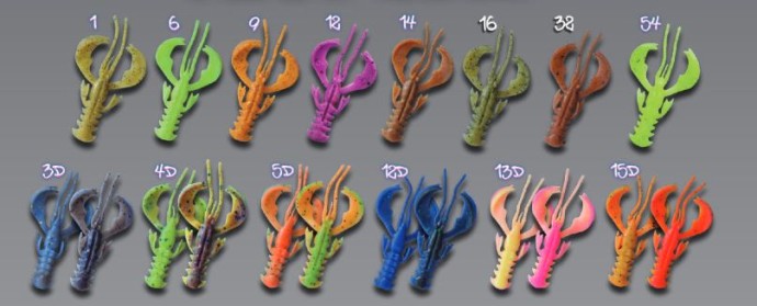 8kom - Gumeni Mamac Crazy Fish Nimble Plovući 5cm
