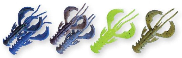 8kom - Gumeni Mamac Crazy Fish Nimble Plovući 5cm