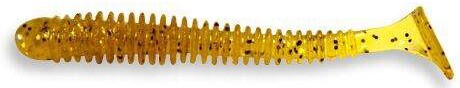 8kom - Gumeni Mamac Crazy Fish Vibro Worm 5cm 0,9gr