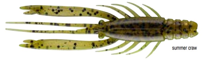 8kom - Gumeni Mamac Daiwa Prorex Urban Shrimp 6cm 2gr