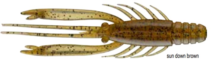 8kom - Gumeni Mamac Daiwa Prorex Urban Shrimp 6cm 2gr