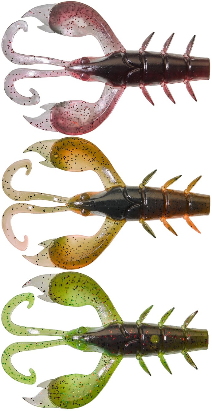 8kom - Gumeni Mamac Illex Magic Craw 5cm 1,6gr