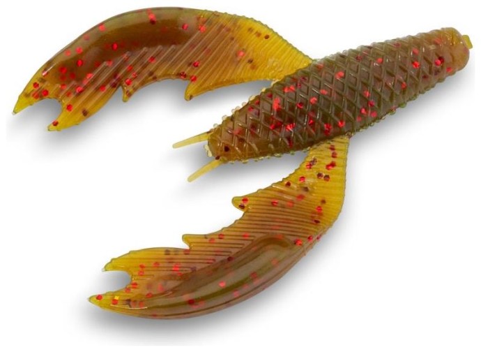 8kom - Gumeni Mamac Iron Claw Paddy Craw 6,5cm