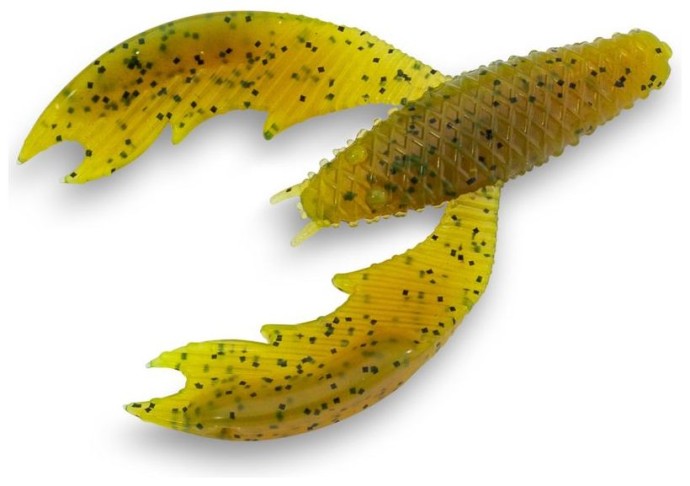 8kom - Gumeni Mamac Iron Claw Paddy Craw 6,5cm