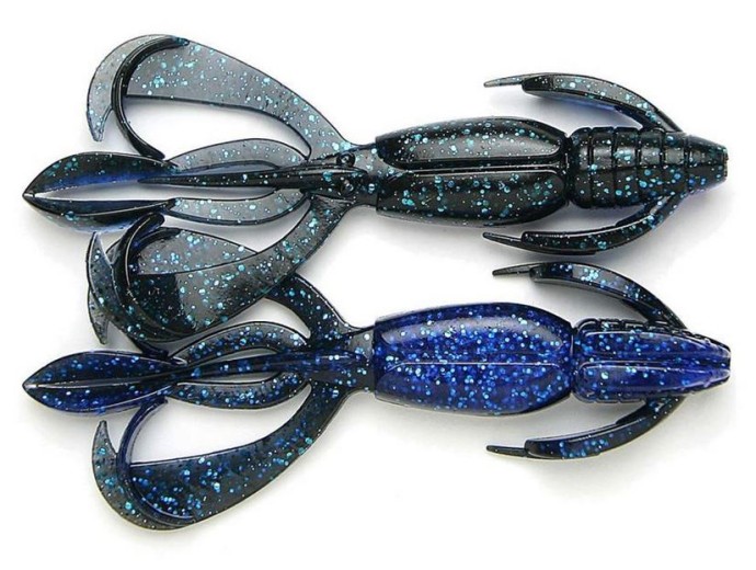 8kom - Gumeni Mamac Keitech Crazy Flapper 2,8" 7,1cm 3,4gr