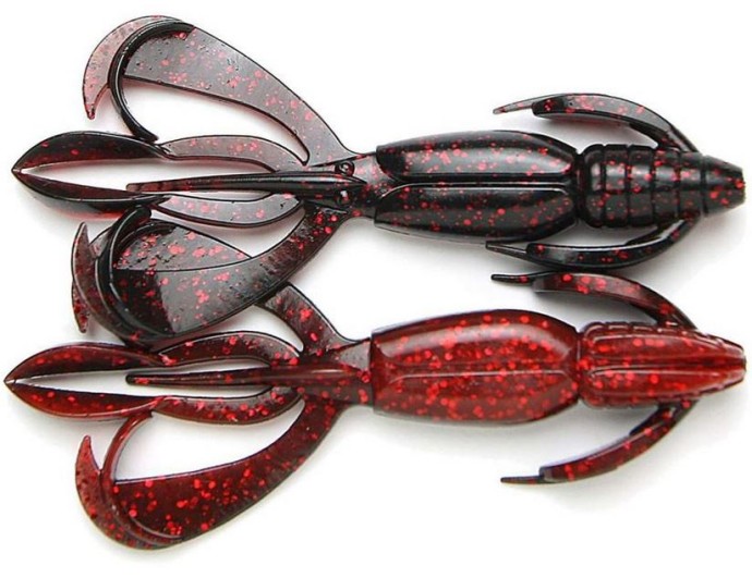 8kom - Gumeni Mamac Keitech Crazy Flapper 2,8" 7,1cm 3,4gr