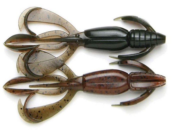 8kom - Gumeni Mamac Keitech Crazy Flapper 2,8" 7,1cm 3,4gr