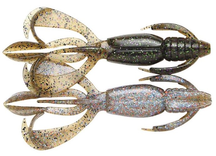 8kom - Gumeni Mamac Keitech Crazy Flapper 2,8" 7,1cm 3,4gr