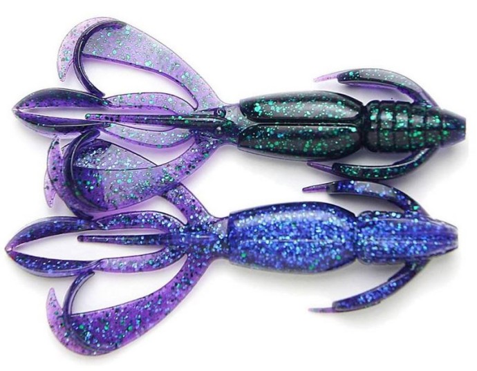 8kom - Gumeni Mamac Keitech Crazy Flapper 2,8" 7,1cm 3,4gr