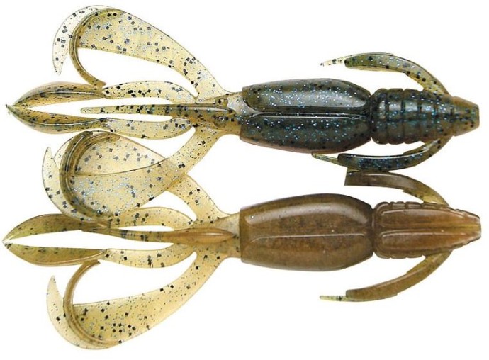 8kom - Gumeni Mamac Keitech Crazy Flapper 2,8" 7,1cm 3,4gr