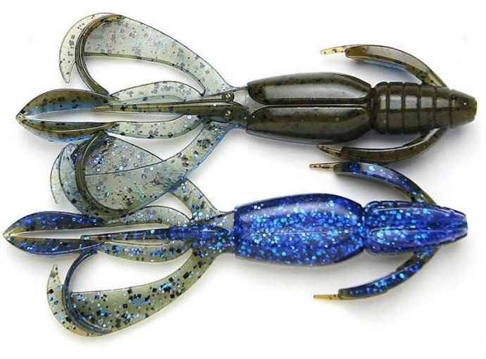 8kom - Gumeni Mamac Keitech Crazy Flapper 2,8" 7,1cm 3,4gr