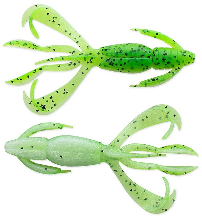 8kom - Gumeni Mamac Keitech Crazy Flapper 2,8" 7,1cm 3,4gr