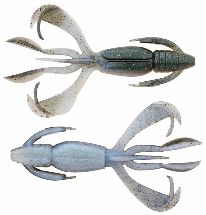8kom - Gumeni Mamac Keitech Crazy Flapper 2,8" 7,1cm 3,4gr