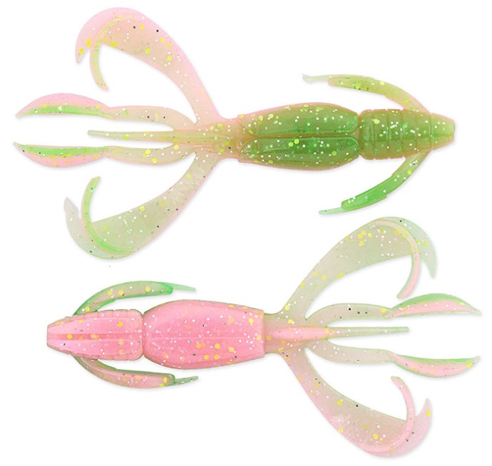 8kom - Gumeni Mamac Keitech Crazy Flapper 2,8" 7,1cm 3,4gr