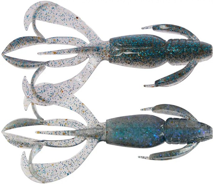 8kom - Gumeni Mamac Keitech Crazy Flapper 2,8" 7,1cm 3,4gr