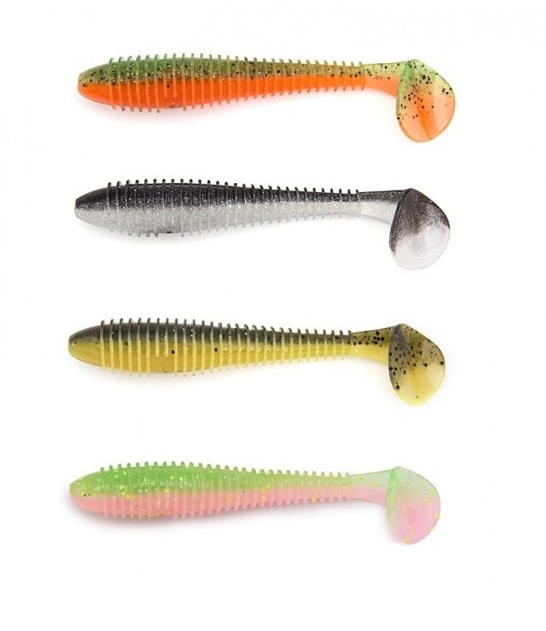 8kom - Gumeni Mamac Keitech FAT Swing Impact 2,8" 7,1cm 3,5gr