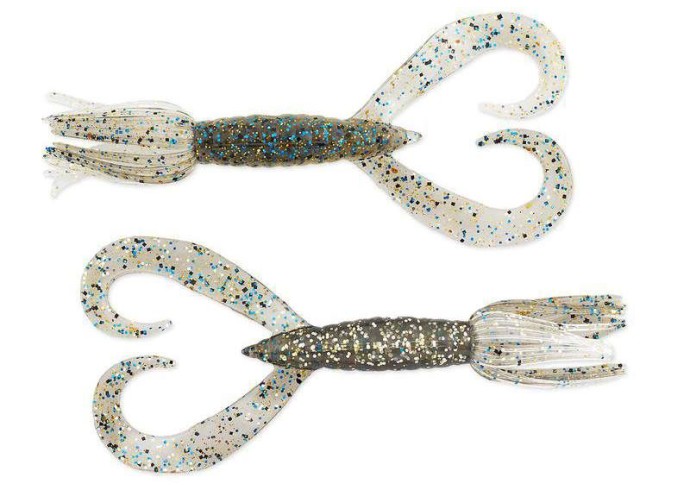 8kom - Gumeni Mamac Keitech Little Spider 3" 7,6cm 1,7gr