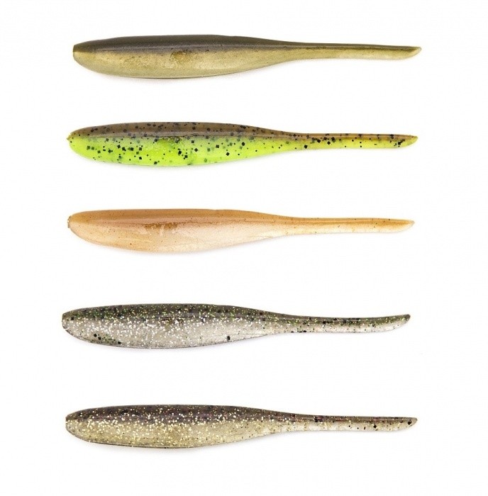 8kom - Gumeni Mamac Keitech Shad Impact 4" 10,2cm 5,2gr