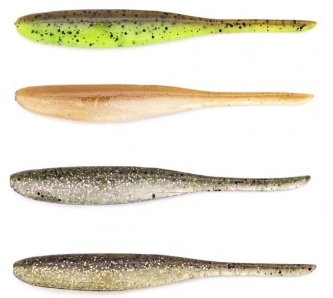 8kom - Gumeni Mamac Keitech Shad Impact 4" 10,2cm 5,2gr