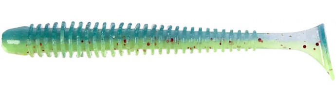 8kom - Gumeni Mamac Keitech Swing Impact 4" 10,2cm 4,6gr