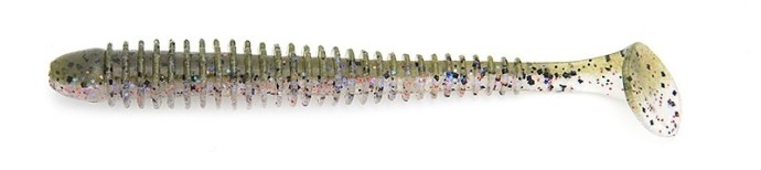 8kom - Gumeni Mamac Keitech Swing Impact 4" 10,2cm 4,6gr