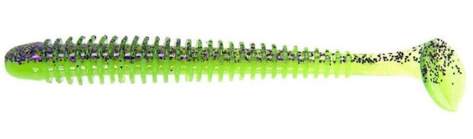 8kom - Gumeni Mamac Keitech Swing Impact 4" 10,2cm 4,6gr