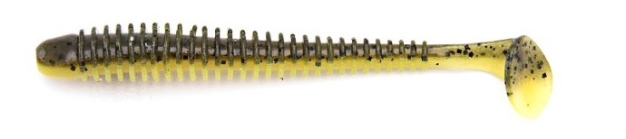 8kom - Gumeni Mamac Keitech Swing Impact 4" 10,2cm 4,6gr