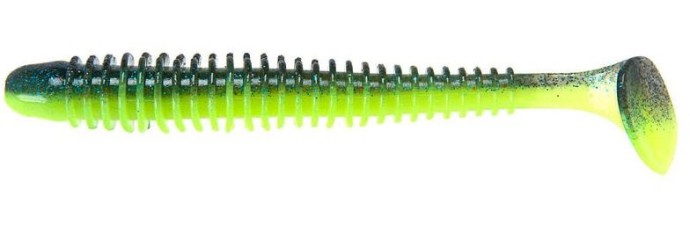 8kom - Gumeni Mamac Keitech Swing Impact 4" 10,2cm 4,6gr