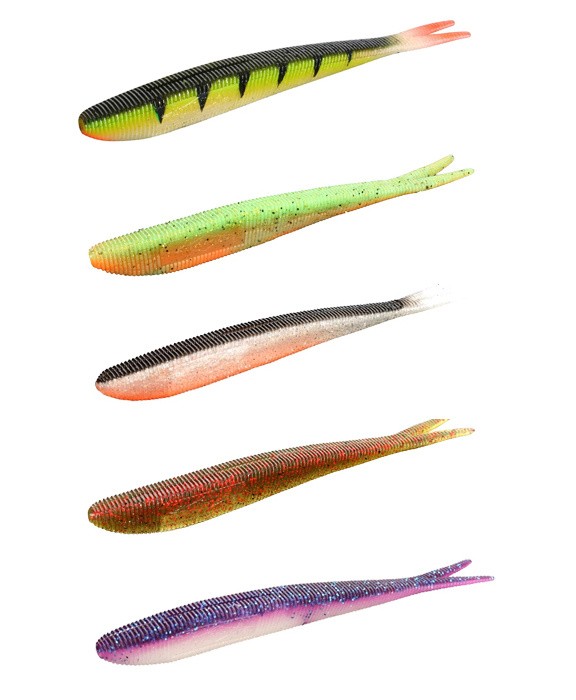 8kom - Gumeni Mamac Mikado Saira 6,5cm