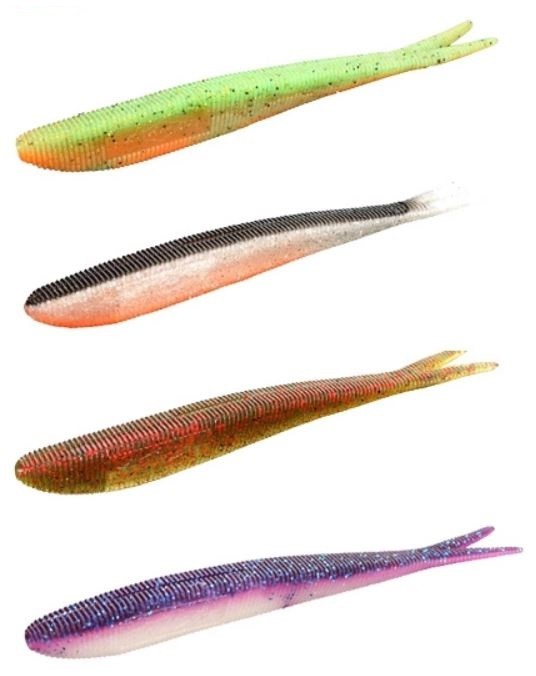 8kom - Gumeni Mamac Mikado Saira 6,5cm