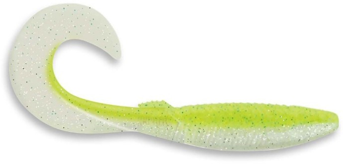 8kom - Gumeni Mamac Rapala Crushcity Curl 3 9,2cm 4gr