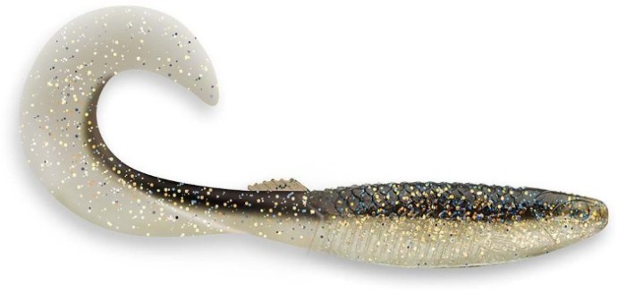 8kom - Gumeni Mamac Rapala Crushcity Curl 3 9,2cm 4gr