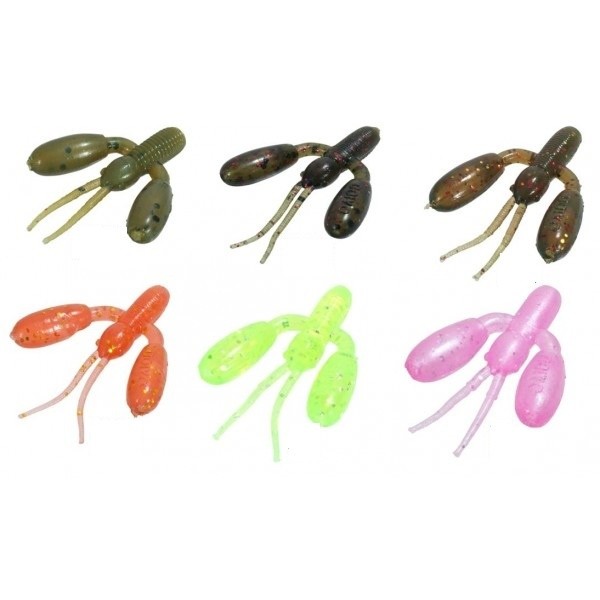 8kom - Imitacija Raka Doiyo Micro Craw 3,5cm