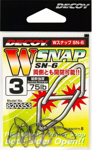 8kom - Kopča Decoy W-Snap