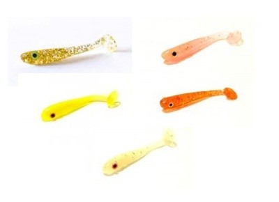 8kom - Kopyto Sharpfishes Picolo Fish 3,8cm 0,4gr