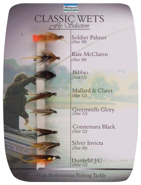8kom - Muška Shakespeare Sigma Fly Selection 2 Classic Wets