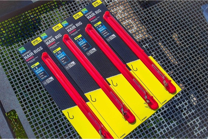 8kom - Predvez Preston KKH Bayonet Hair Rigs 38cm