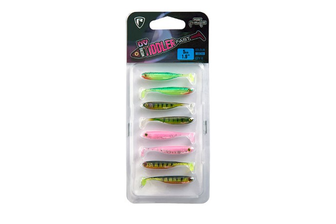 8kom - Set gumenih mamaca Rage UV Micro Tiddler Fast 5cm
