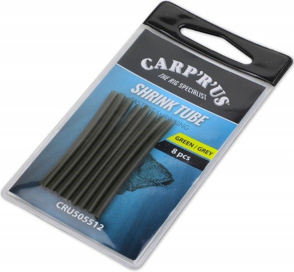 8kom - Termoskupljajuće cijevi Carp'R'Us Shrink Tube Green/Grey