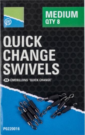 8kom - Vrtilica Preston Quick Change Swivels