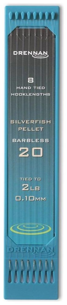 8ks - Hotový Náväzec Drennan Silverfish Pellet Barbless